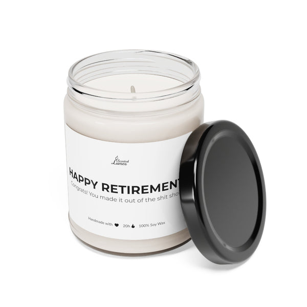 Happy Retirement! Scented Soy Candle
