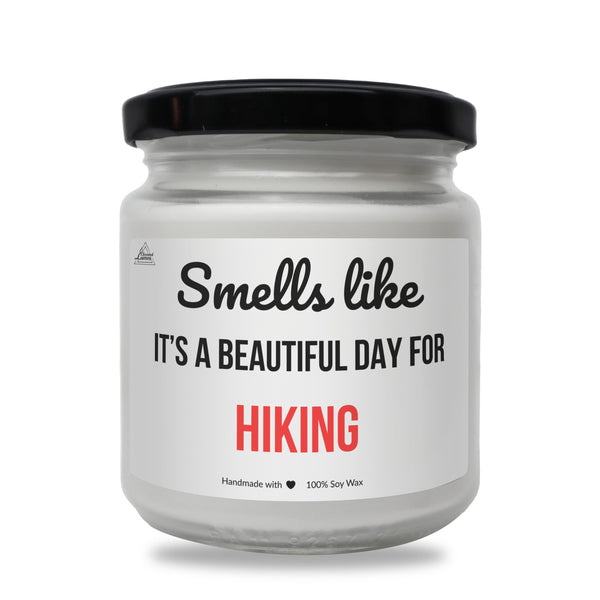 a jar of hiking cream on a white background