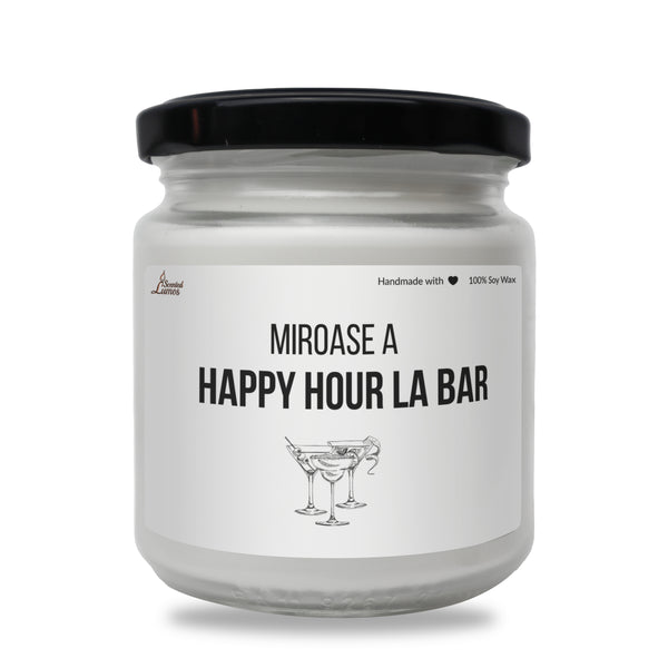 MIROASE A Happy Hour La bar Lumanare parfumata din soia