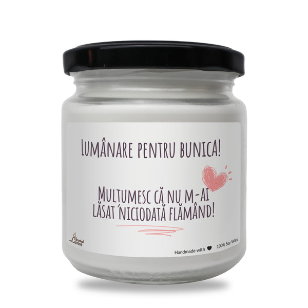 Lumanare pentru bunica! Lumanare parfumata din soia