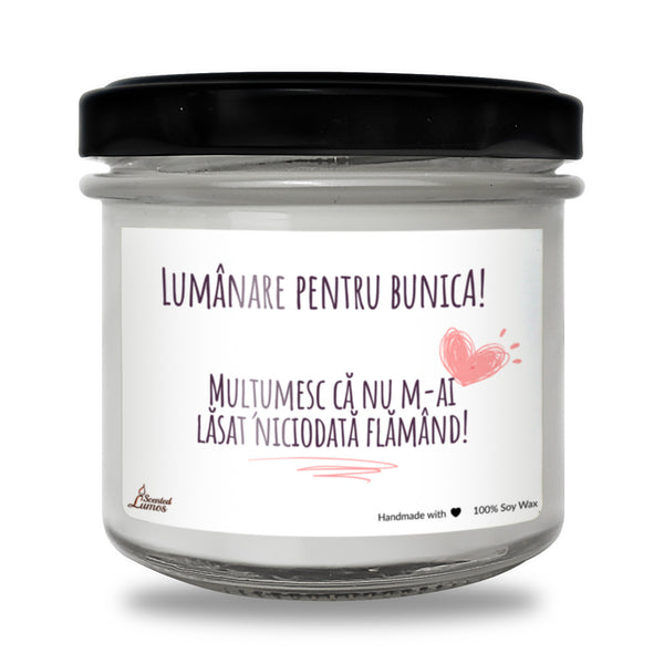 Lumanare pentru bunica! Lumanare parfumata din soia