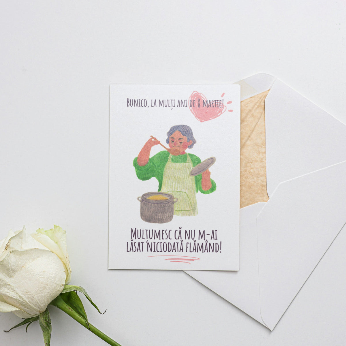 Bunico, La Multi Ani De 8 Martie! Multumesc Ca Nu M-Ai Lasat Niciodata Flamand!