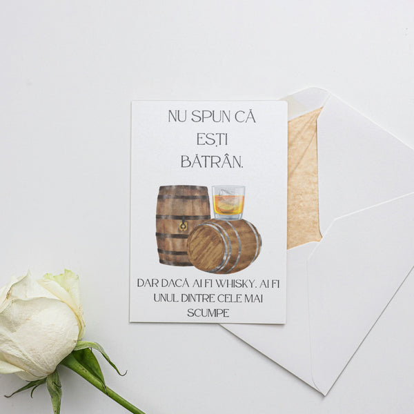 Nu Spun Ca Esti Batran. Dar Daca Ai Fi Whisky, Ai Fi Unul Dintre Cele Mai Scumpe.