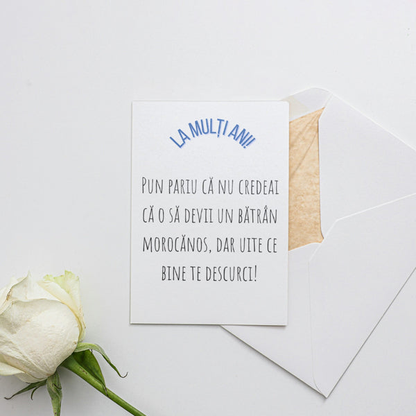 La Multi Ani! Pun Pariu Ca Nu Credeai Ca O Sa Devii Un Batran Morocanos, Dar Uite Ce Bine Te Descurci!