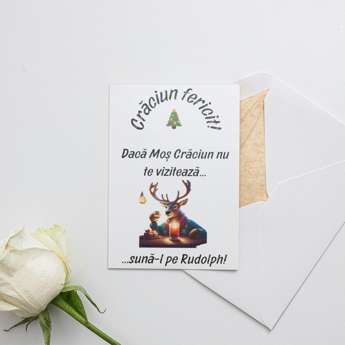 Craciun Fericit! Daca Mos Craciun Nu Te Viziteaza...Suna-L Pe Rudolph!