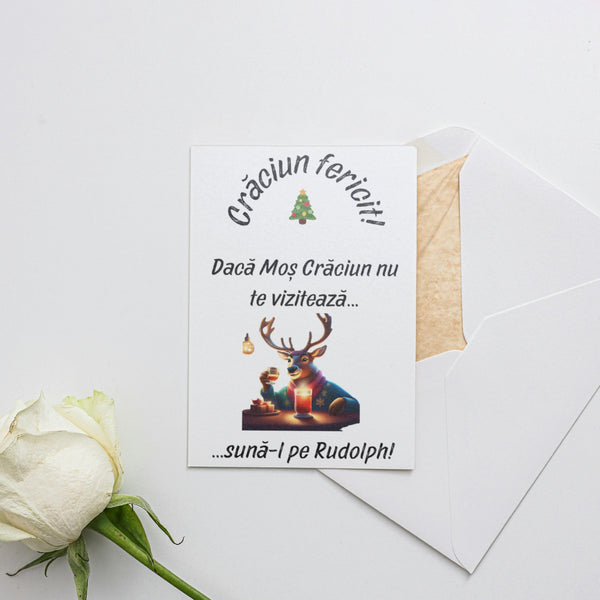 Craciun Fericit! Daca Mos Craciun Nu Te Viziteaza...Suna-L Pe Rudolph!