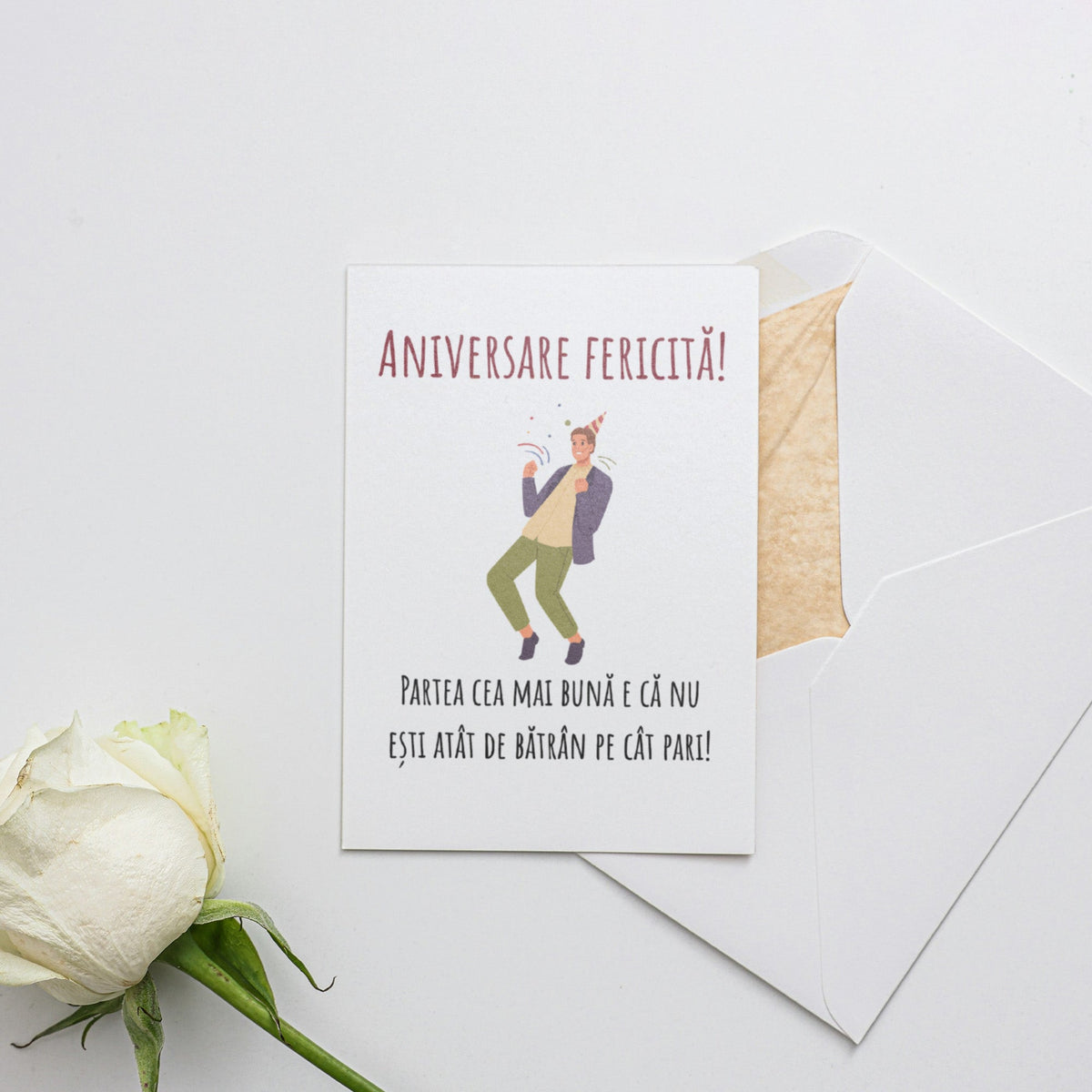 Aniversare Fericita! Partea Cea Mai Buna E Ca Nu Esti Atat De Batran Pe Cat Pari!