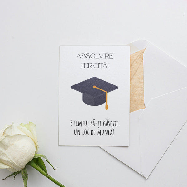Absolvire Fericita! E Timpul Sa-Ti Gasesti Un Loc De Munca!