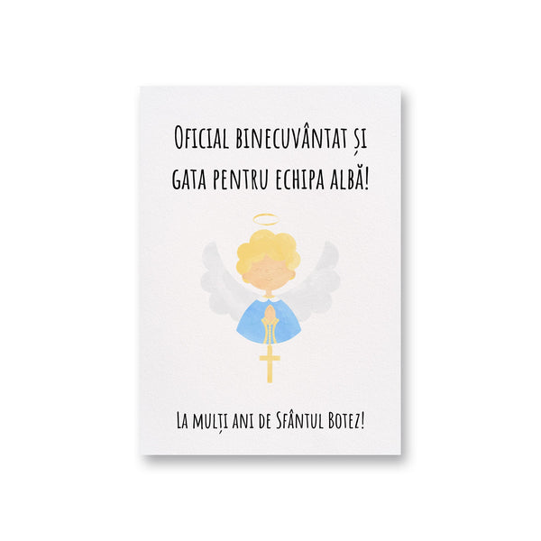 Oficial Binecuvantat Si Gata Pentru Achipa Alba! La Multi Ani De Sfantul Botez!