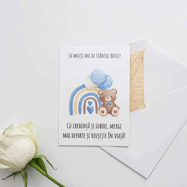La Multi Ani De Sfantul Botez! Cu Credinta Si Iubire, Mergi Mai Departe Si Reuseste In Viata!