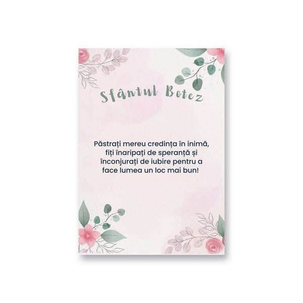 Sfantul Botez Pastrati Mereu Credinta In Inima, Fiti Inaripati De Speranta Si Inconjurati De Iubire Pentru A Face Lumea Un Loc Mai Bun!