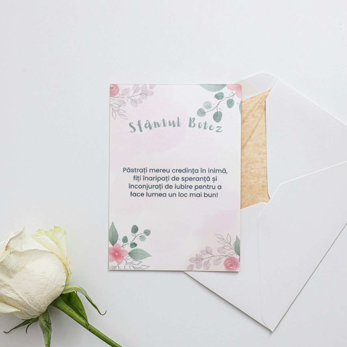 Sfantul Botez Pastrati Mereu Credinta In Inima, Fiti Inaripati De Speranta Si Inconjurati De Iubire Pentru A Face Lumea Un Loc Mai Bun!