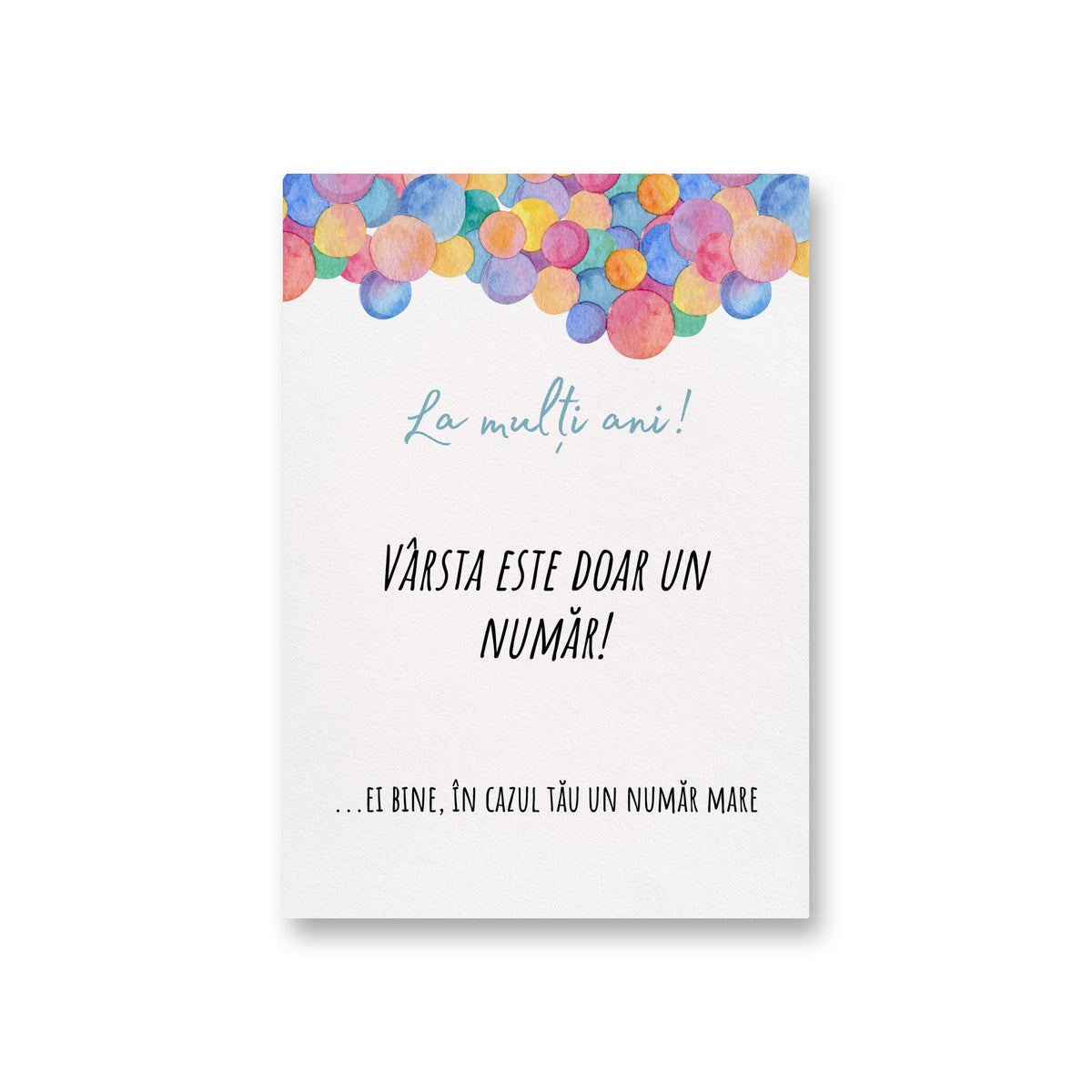 La Multi Ani! Varsta Este Doar Un Numar!...Ei Bine, In Cazul Tau Un Numar Mare