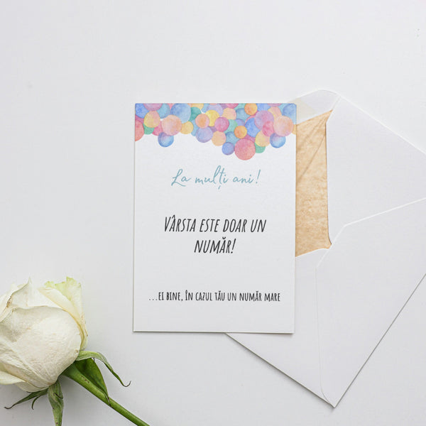 La Multi Ani! Varsta Este Doar Un Numar!...Ei Bine, In Cazul Tau Un Numar Mare