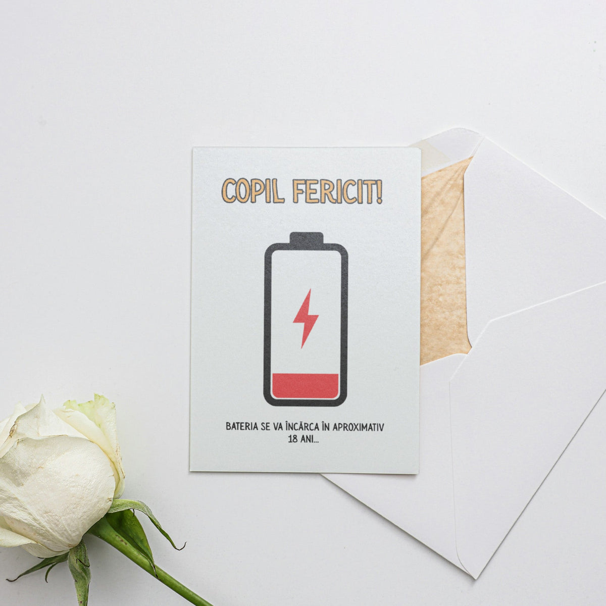 Copil Fericit! Bateria Se Va Incarca In Aproximativ 18 Ani...