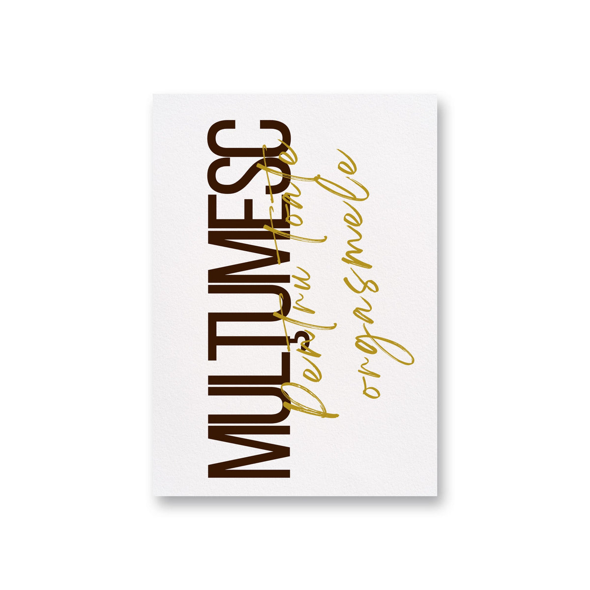 Multumesc Pentru Toate Orgasmele