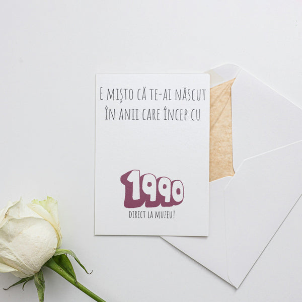 E Misto Ca Te-Ai Nascut In Anii Care Incep Cu 1990 Direct La Muzeu!