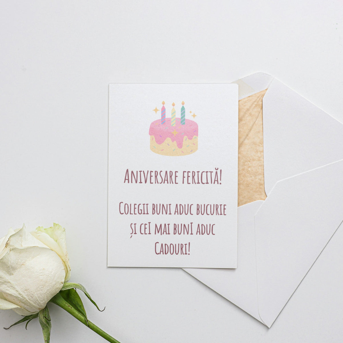 Aniversare Fericita! Colegii Buni Aduc Bucurie Si Cei Mai Buni Aduc Cadouri!