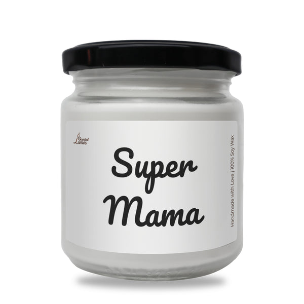 Super Mama Lumanare parfumata din soia