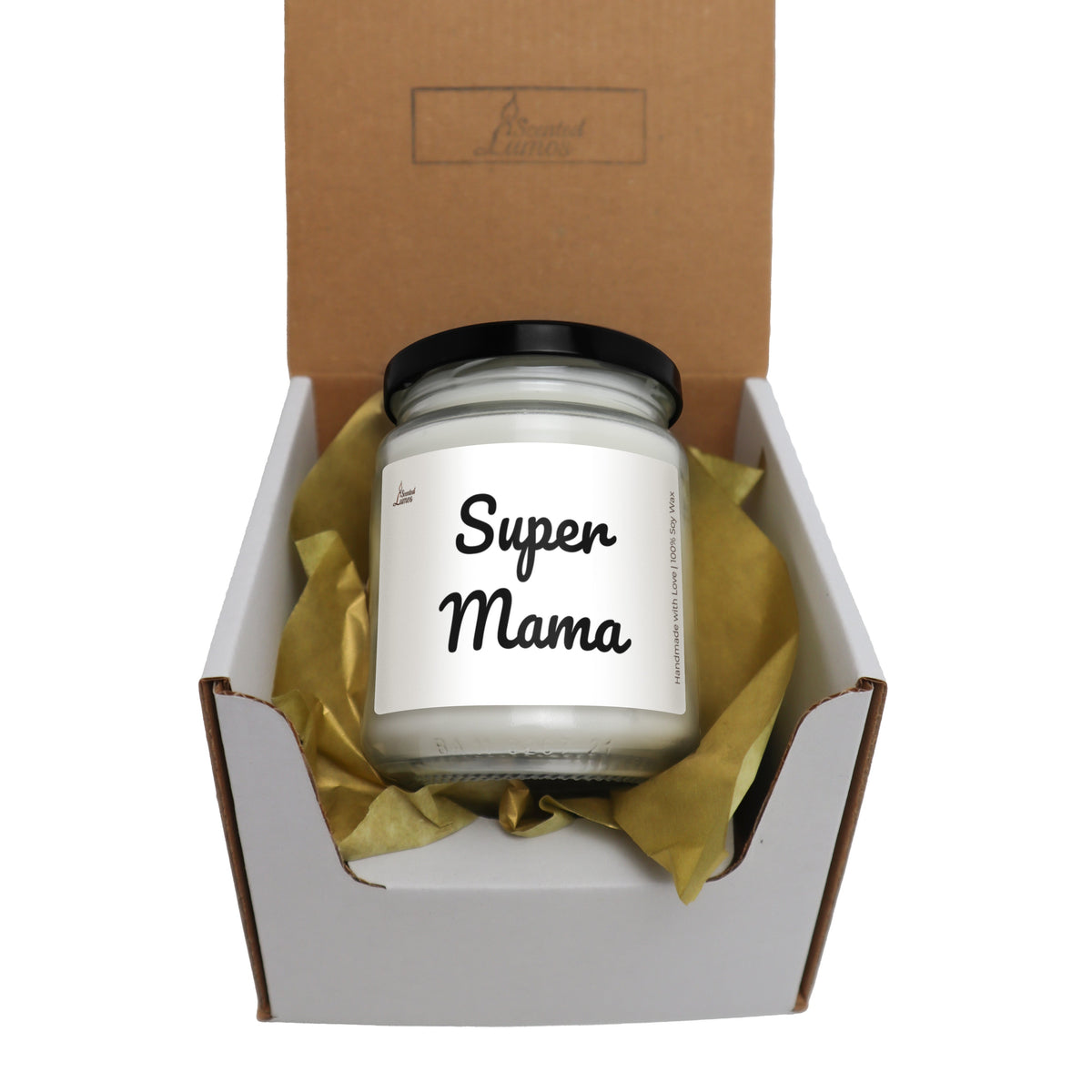 Super Mama Lumanare parfumata din soia