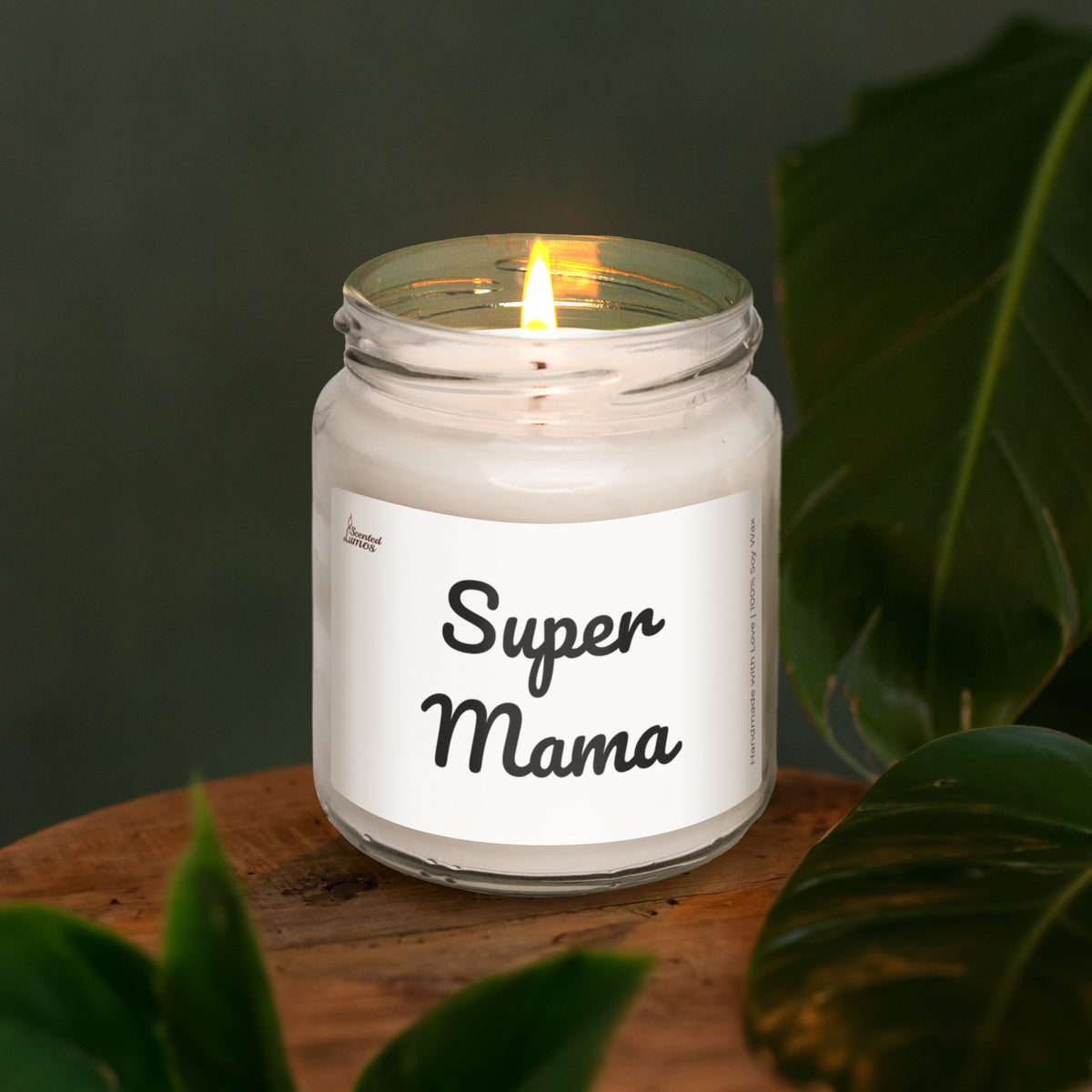 Super Mama Lumanare parfumata din soia
