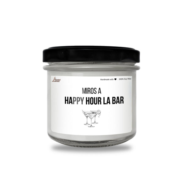 MIROS A Happy Hour La bar Lumanare parfumata din soia