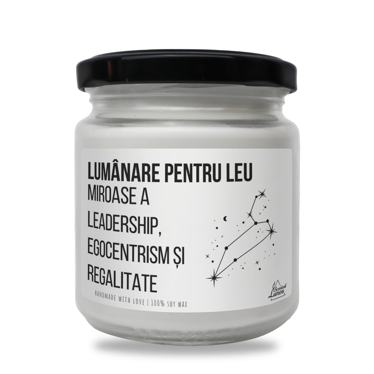 Lumanare pentru LEU Lumanare parfumata din soia