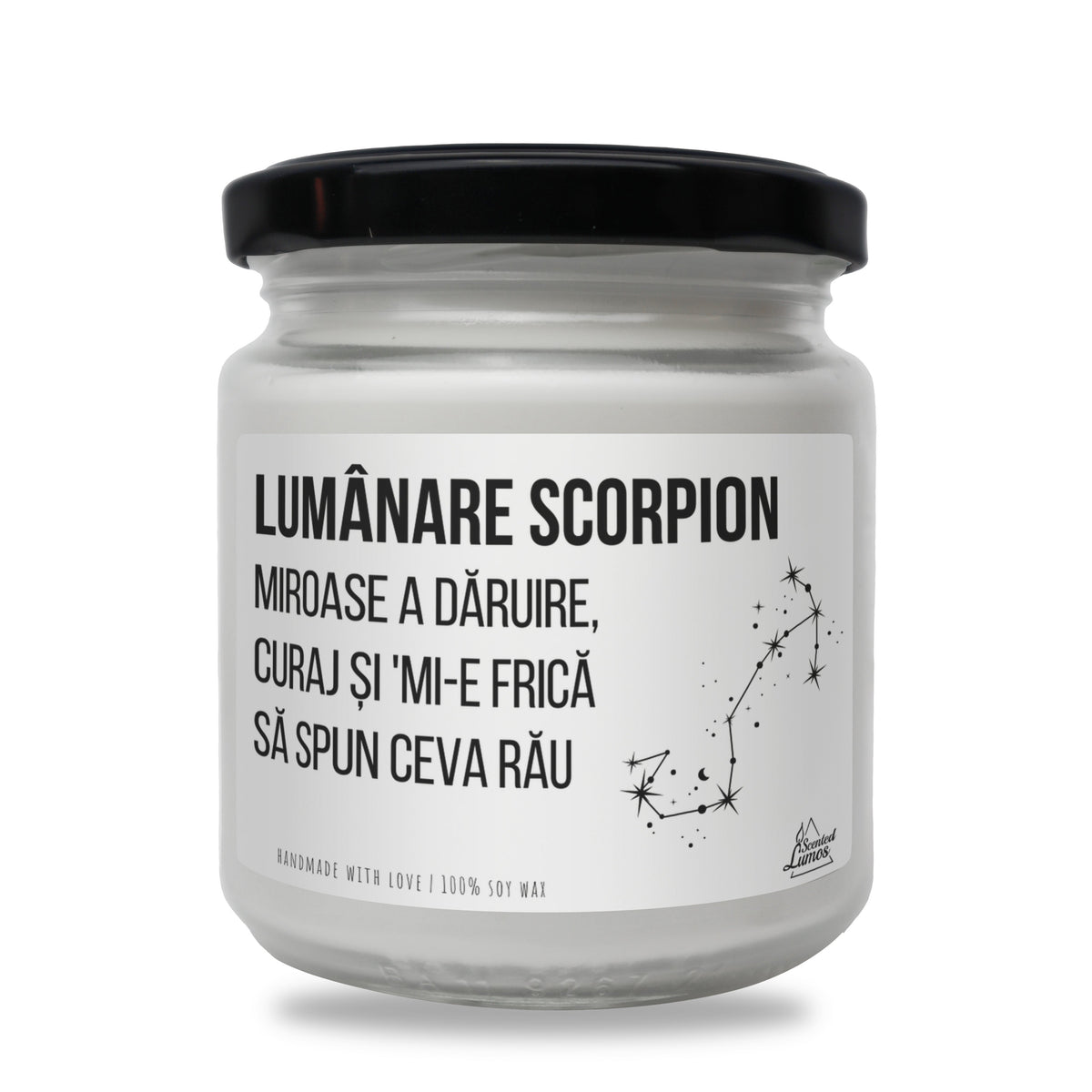 Lumanare SCORPION Lumanare parfumata din soia