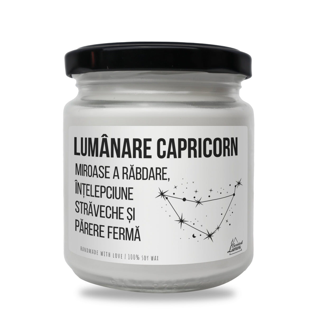 Lumanare Capricorn Lumanare parfumata din soia
