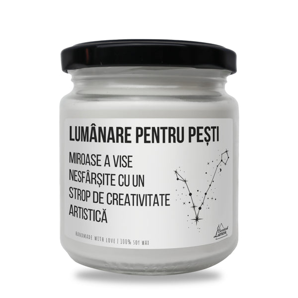 Lumanare pentru PEsTI Lumanare parfumata din soia
