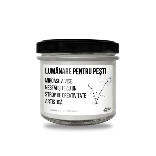 Lumanare pentru PEsTI Lumanare parfumata din soia