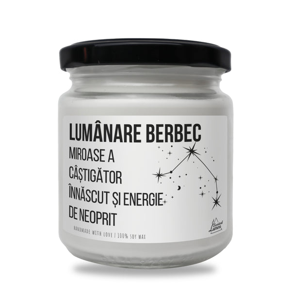 Lumanare BERBEC Lumanare parfumata din soia