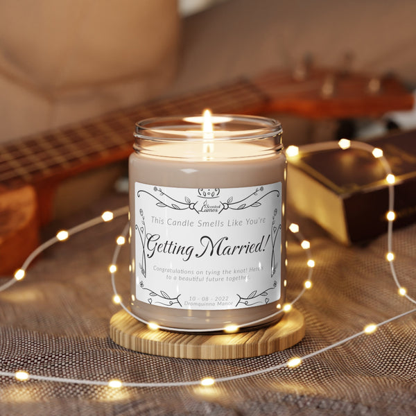 Smells like you are getting married! Scented Soy Candle