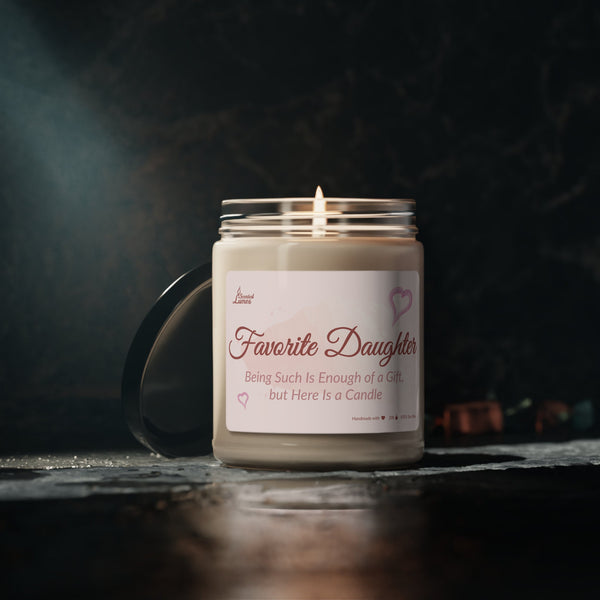 Favorite Daughter Scented Soy Candle, Mother's Day Gift