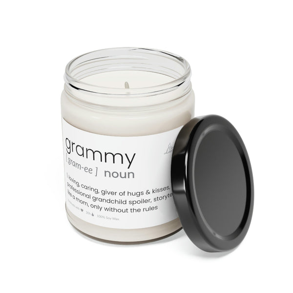 Grammy definition Scented Soy Candle Custom Gift for Grandmother