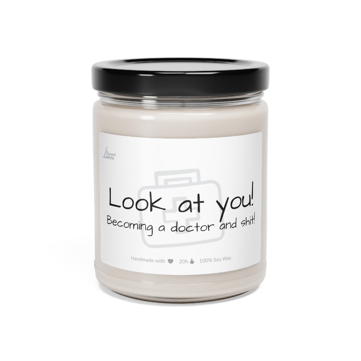 Becoming a doctor Scented Soy Candle
