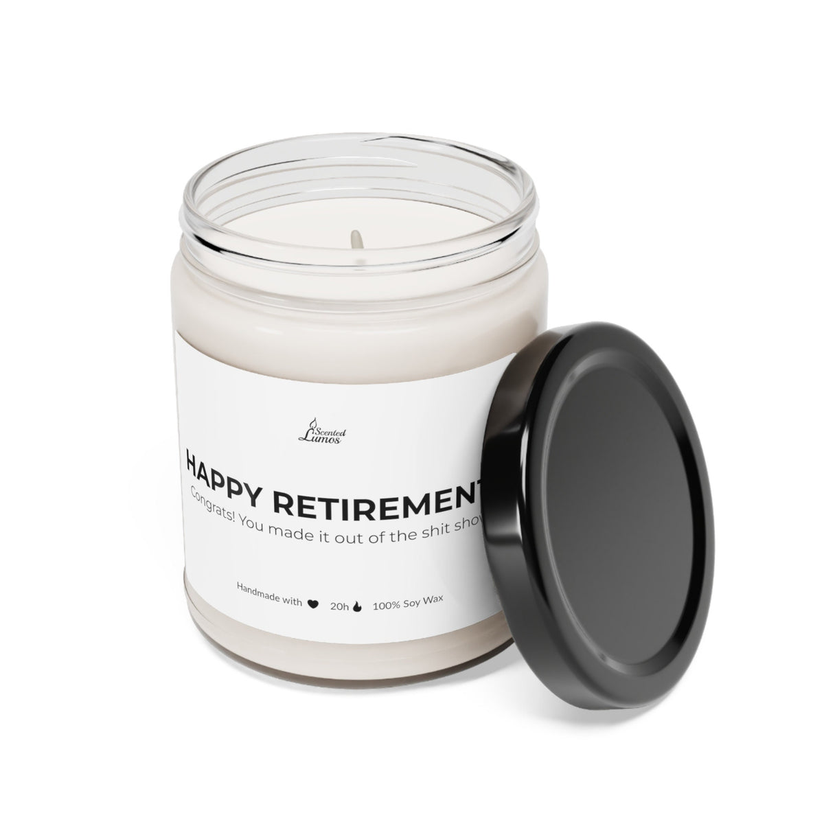 Happy Retirement! Scented Soy Candle
