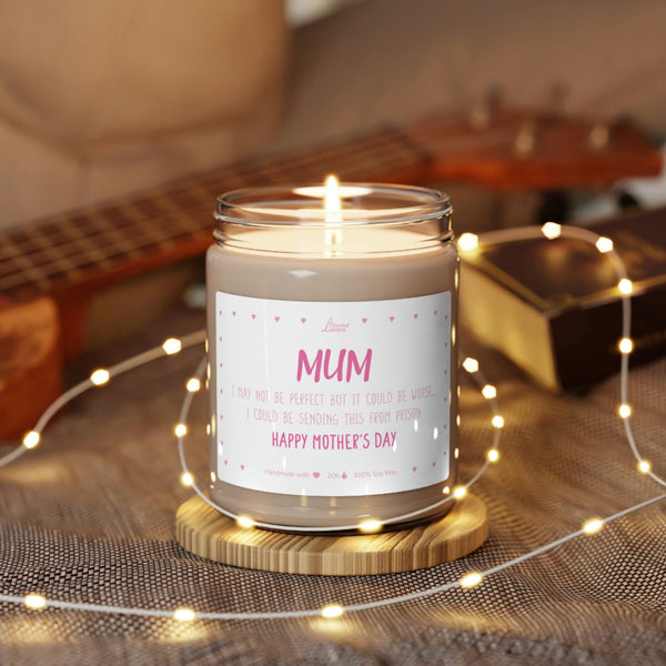 I could be sending this from prison Scented Soy Candle Mother's Day
