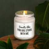 a candle that is sitting on a table