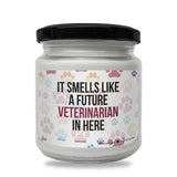 a jar with a dog paw print on it