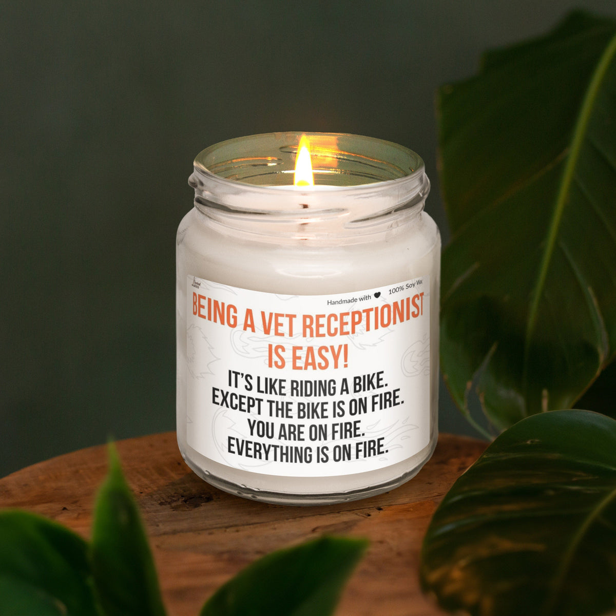 Being a Vet Assistant is easy Scented Soy Candle