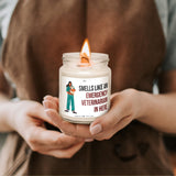 a woman holding a candle in her hands