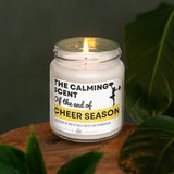 a candle that is sitting on a table