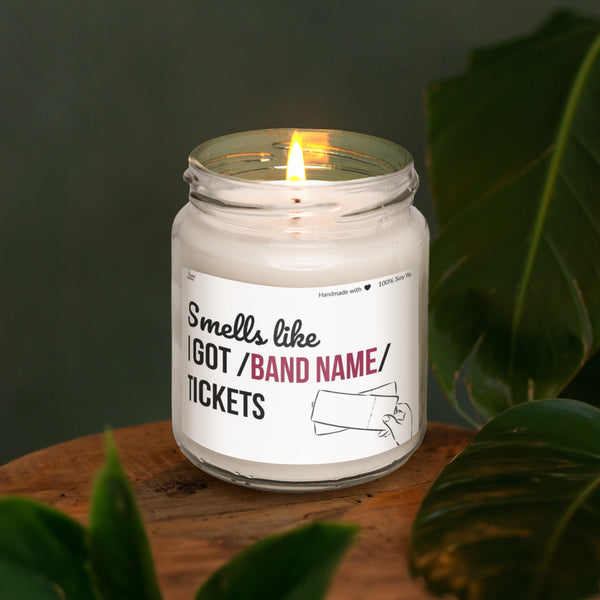 a candle that is sitting on a table