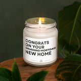 a candle that is sitting on a table