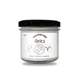 a jar of apricot sits on a white surface