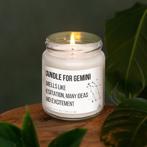 a candle that is sitting on a table