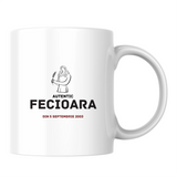 Fecioară autentic (personalizată) - Cană albă (o parte)
