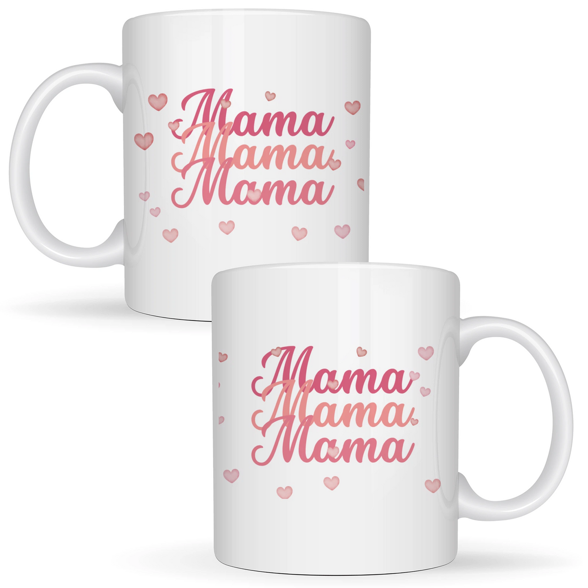 Mama... - Cană albă (ambele parti)