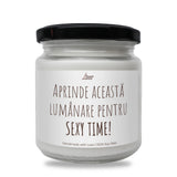 Aprinde această lumânare pentru sexy time Lumânare parfumată din soia